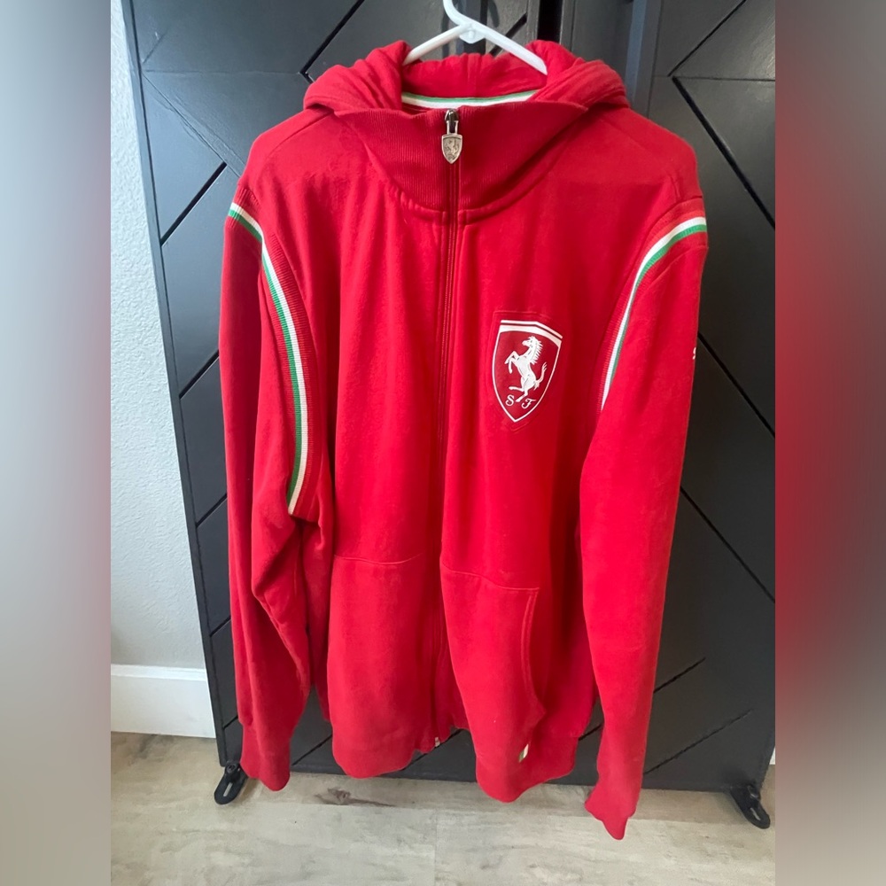 Puma jacket, Ferrari edition.